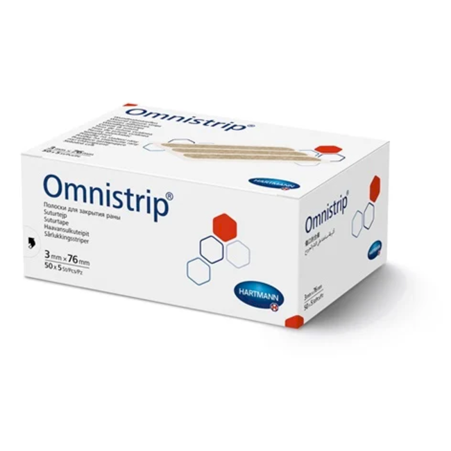 Omnistrips wondhechtstrips 3mmx76mm (50x5 strips)