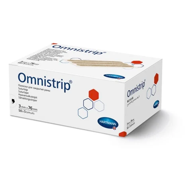 Omnistrips wondhechtstrips 3mmx76mm (10x5 strips)