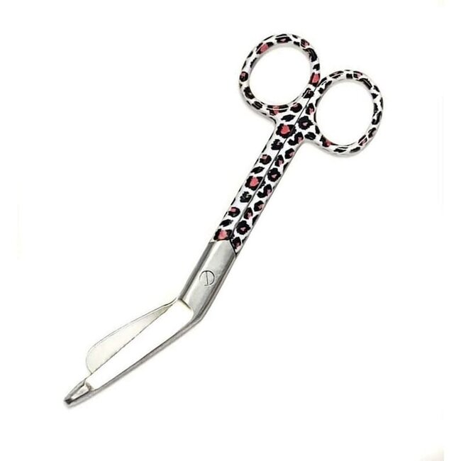Satillo Verpleegkunde Scharenset: Verbandschaar | chirurgische schaar | kocher - Pink Leopard