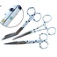 Satillo Verpleegkundige Scharenset Eyelicious Eyes – Verbandschaar, Chirurgische Schaar & Kocher (met Naam)