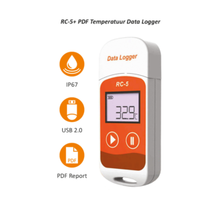 Temperatuur datalogger RC-5 Temperatuur datalogger RC-5