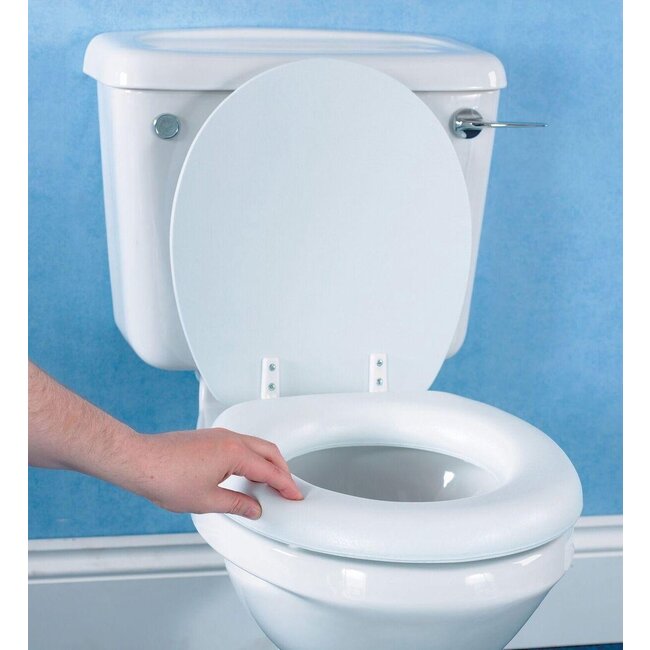 Zachte toiletzitting met deksel - WC bril Soft - foam kussen  wc zitting