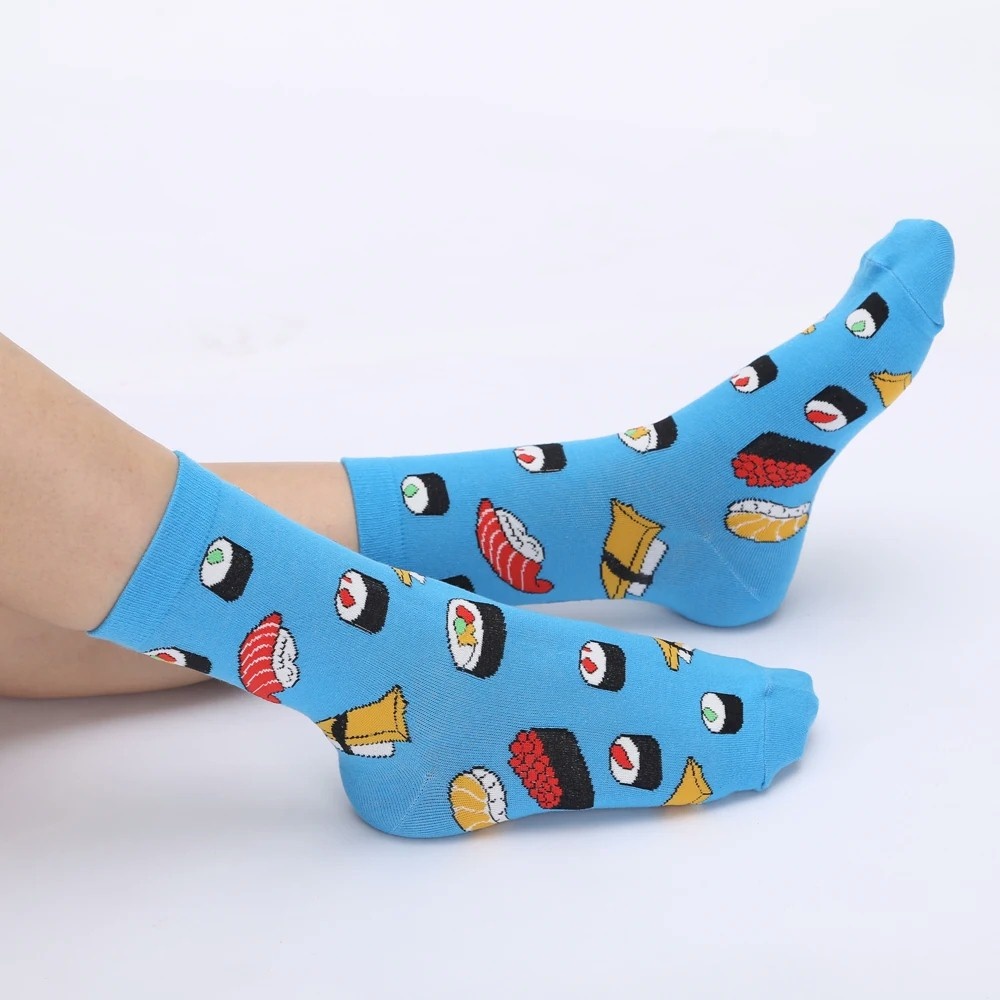 Sokken met sushi print - one size, foto 2 van 2