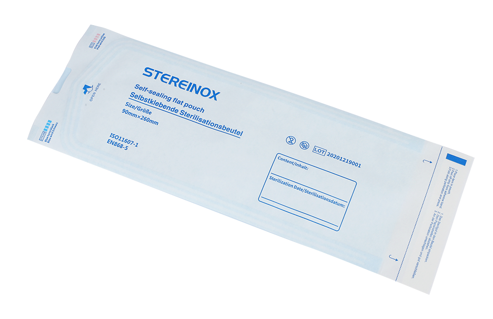 Stereinox SelfSeal Sterilisatiezakjes 190x360mm 200st., foto 3 van 3