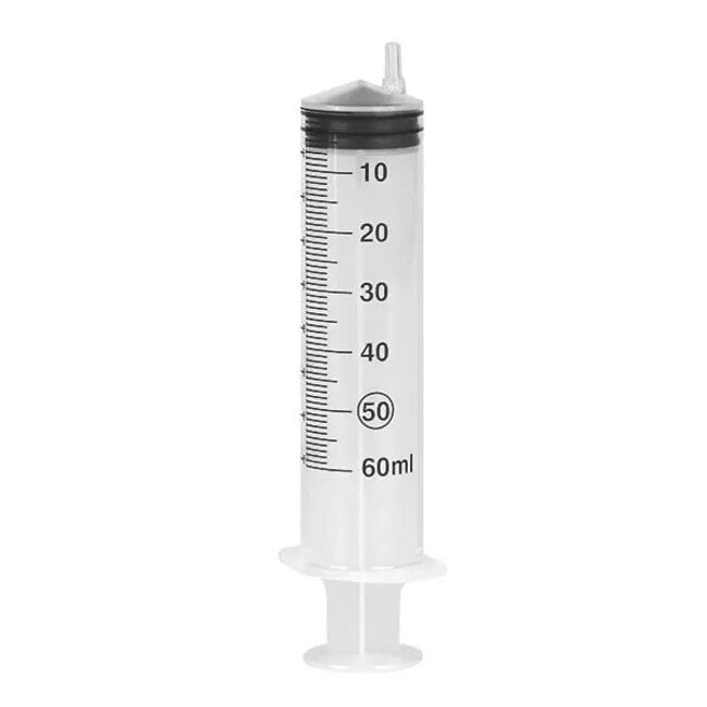 MediWare 3-Delige Injectiespuit 50ml/60ml - Luer aansluiting - Per stuk