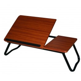Twin Easy Bedtafel met zijblad - opvouwbaar