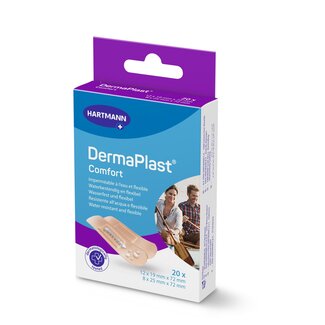 Hartmann Wondpleister assortiment Dermaplast Comfort strips