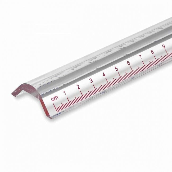 Vergrootglas Leesliniaal – Loep met 2x Vergroting voor Boeken, Kranten en Kleine Letters, Handsfree Leeshulp 30 x 3,5 cm