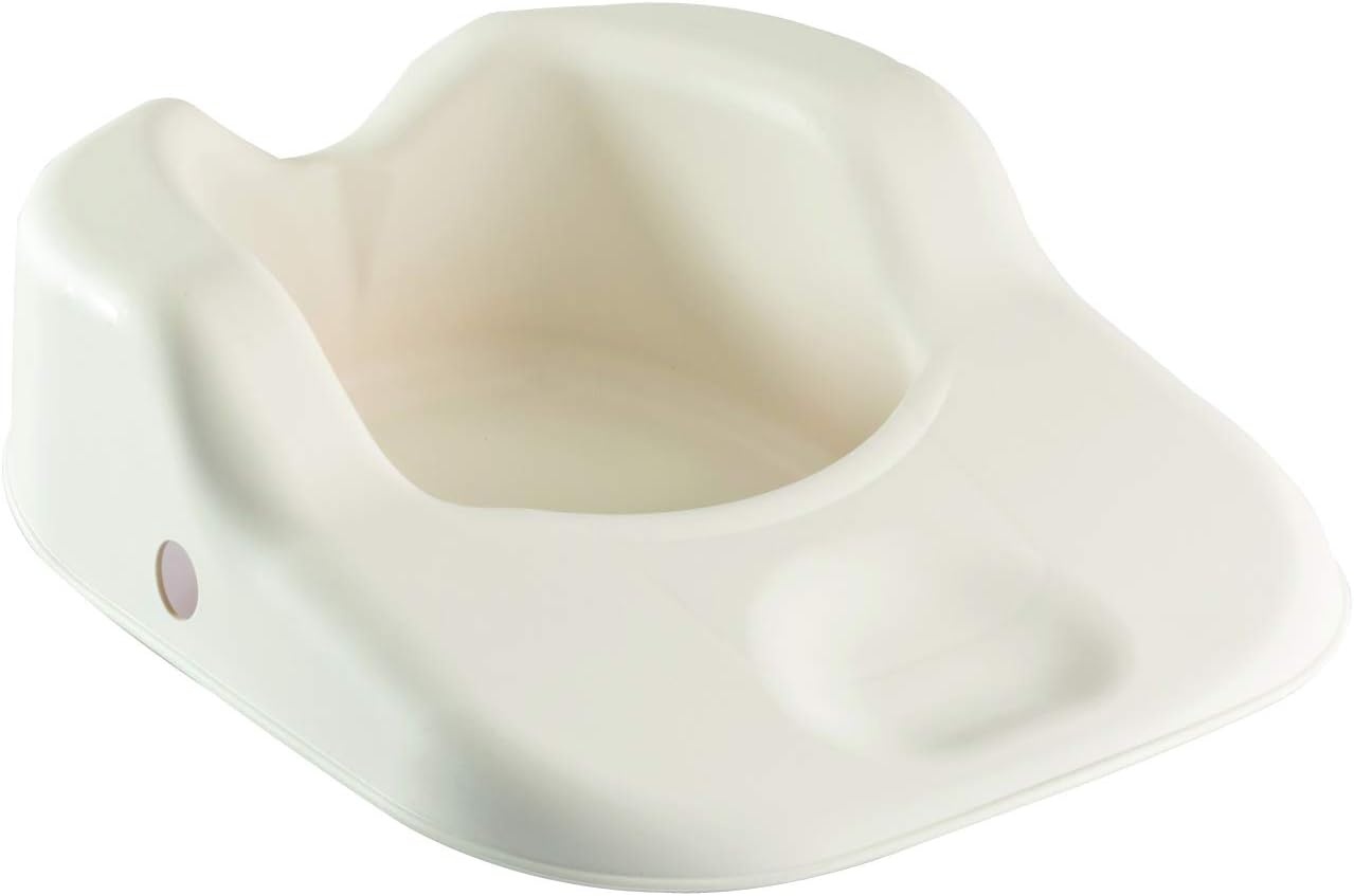Bassidoux Ergonomische ondersteek / bedpan met deksel - wit, foto 2 van 2