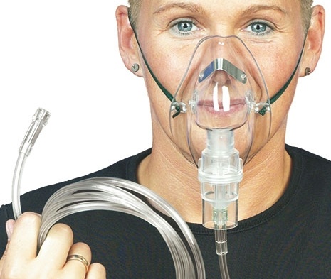 DCT Patiënten masker compleet met vernevelaar voor kinderen. Per stuk