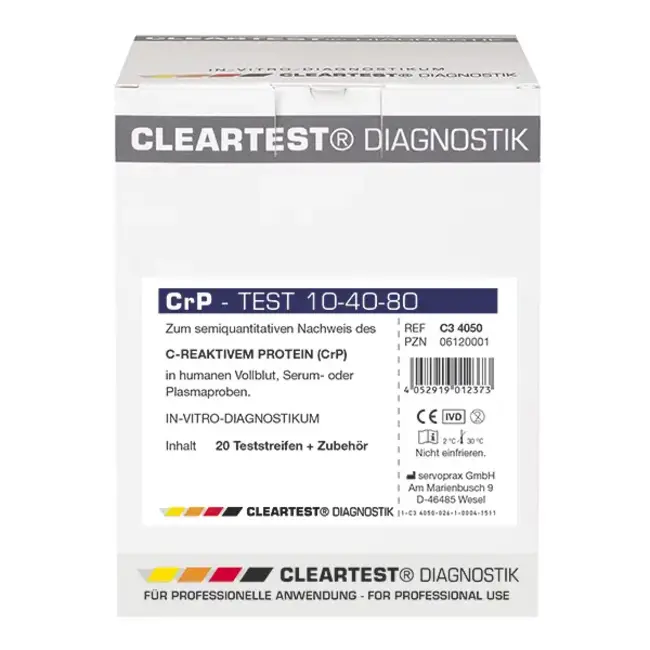 Cleartest CRP test - 10 testen.