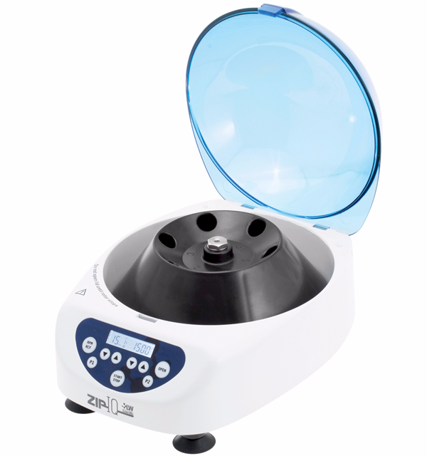 ZIP-IQ TT Digitale Tafelcentrifuge voor 6 buisjes.