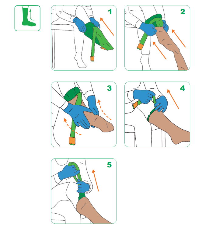 Arion Magnide - kousen aantrekhulp steunkousen / compressiekousen, foto 4 van 6