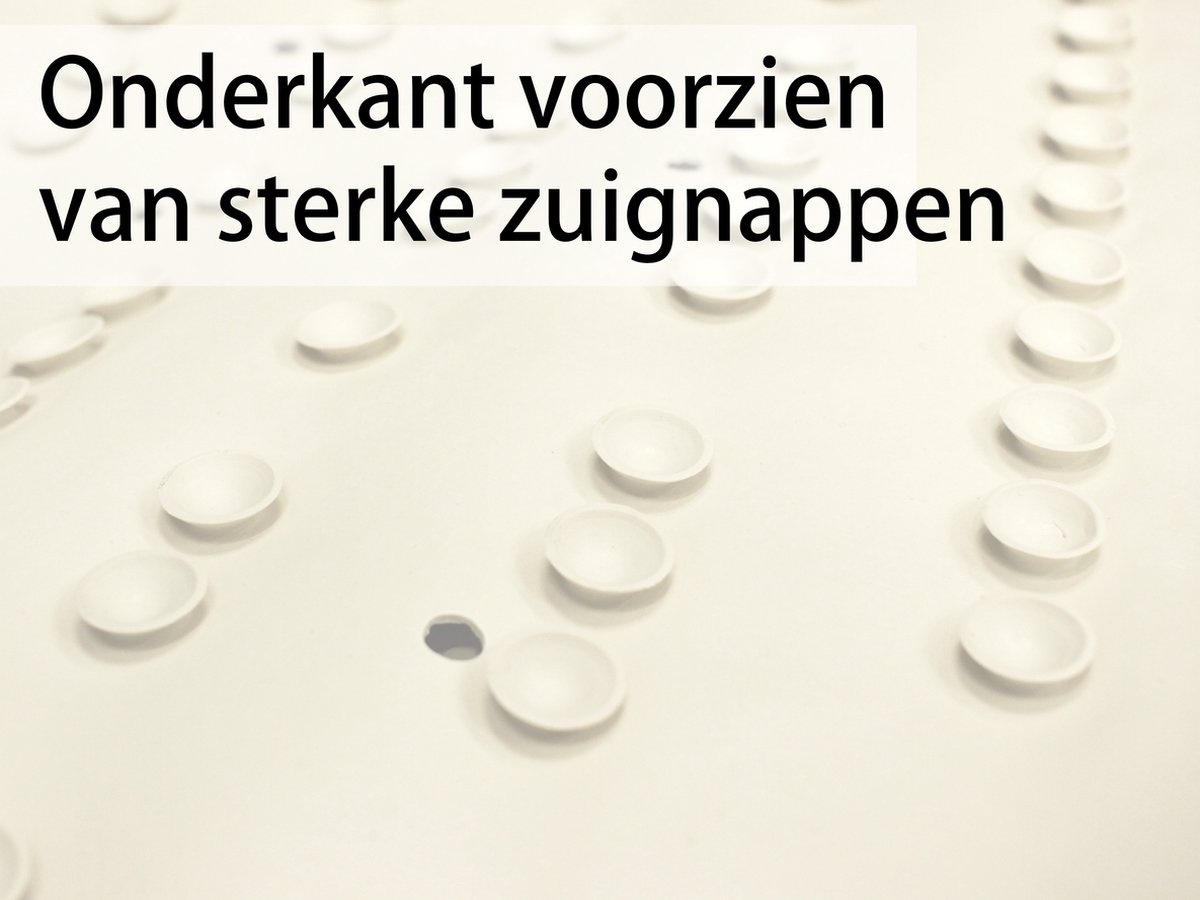 Anti-slip badmat met zuignappen – 76 x 35 cm, foto 3 van 4