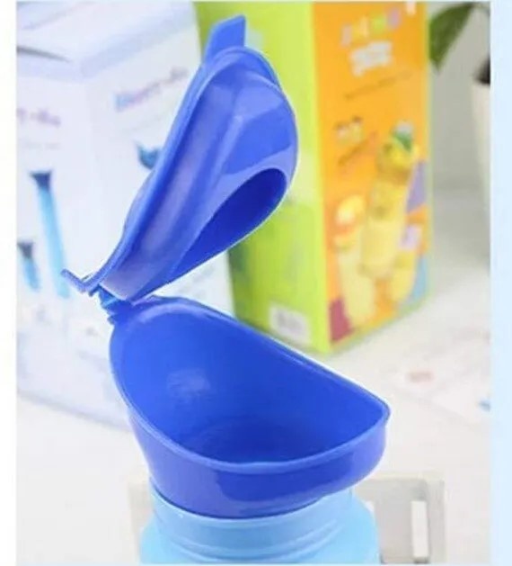 Compacte reis urinaal uitvouwbaar - blauw - 750ml, foto 4 van 4