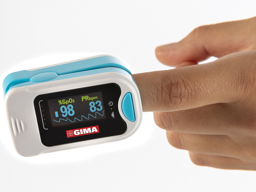 Gima Oxy-3 Pulse Oximeter - met Pulse bar, foto 3 van 4