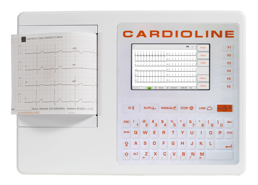 Cardioline ECG 100+ elektrocardiograaf