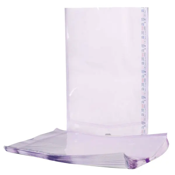 Sterilisatiezakjes 15 x 38cm zonder vouw 100 stuks