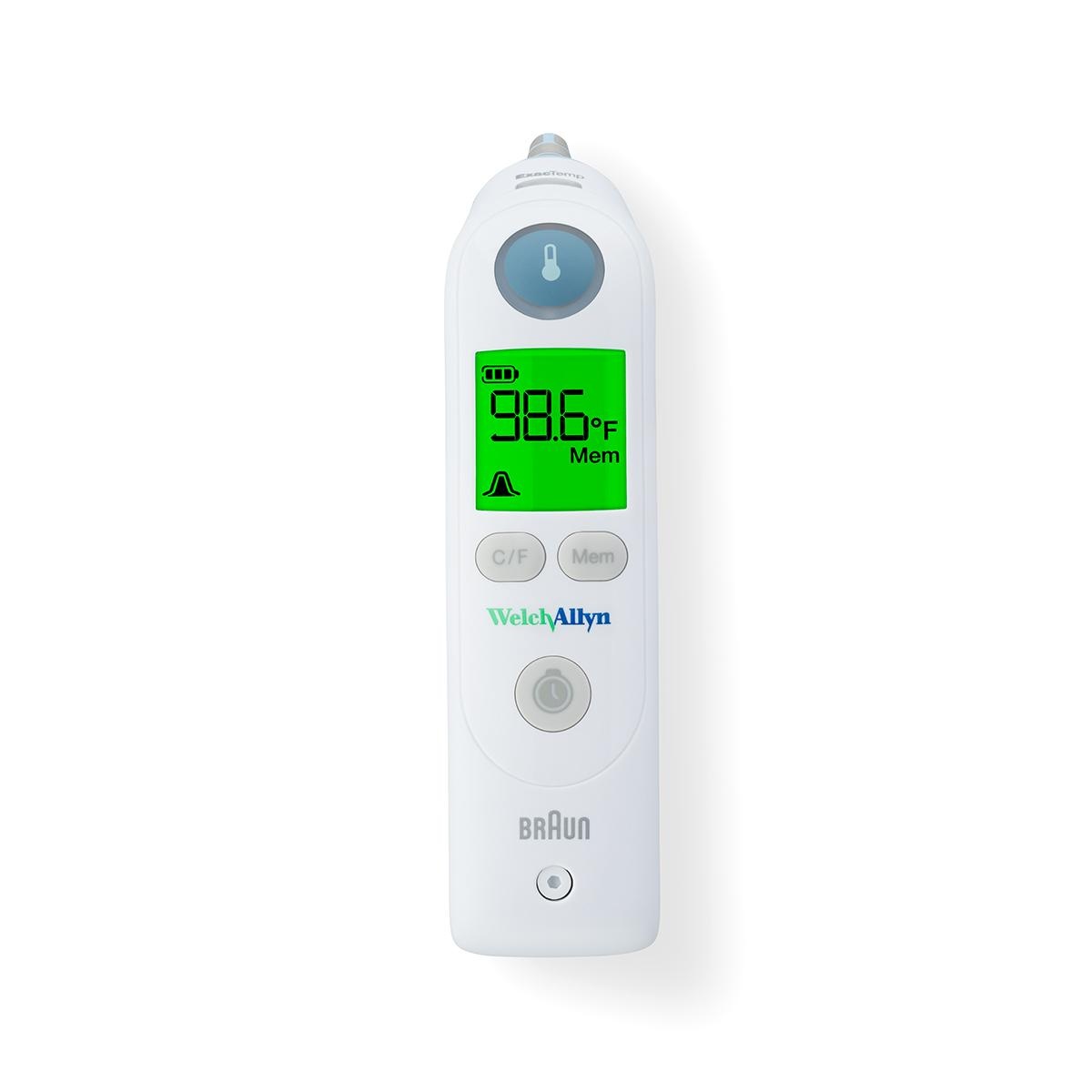 Welch Allyn Braun Thermoscan Pro-6000 digitale oorthermometer, foto 3 van 5
