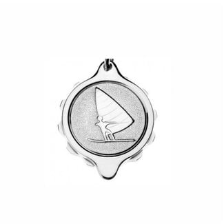 SOS Talisman SOS Talisman Halsketting met afbeelding Windsurfer