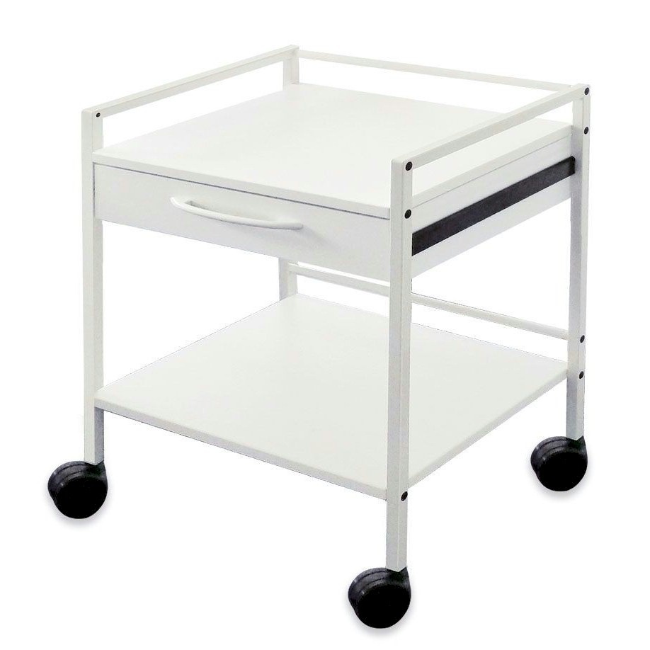 Verrijdbare instrumentenwagen Basic - Met 1 of 2 lades