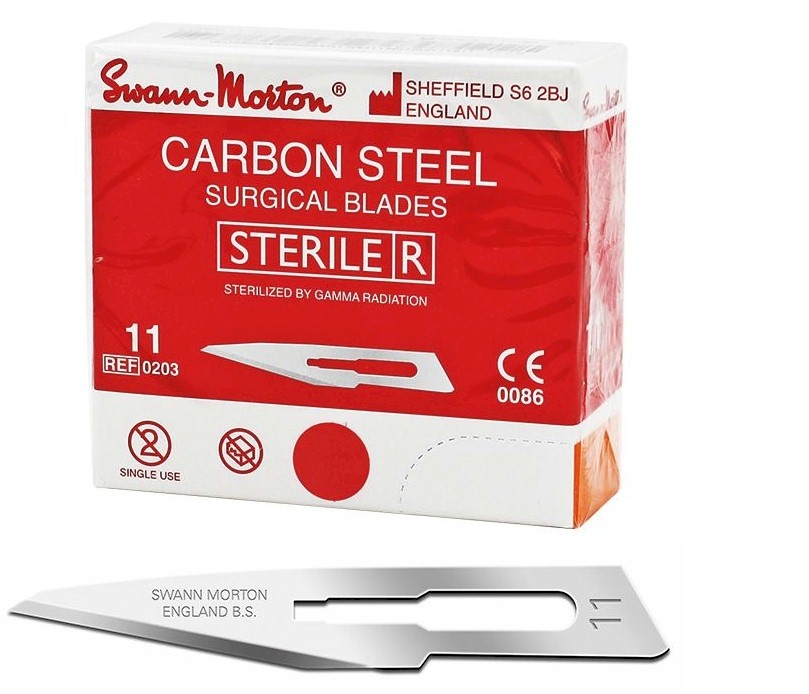 Swann Morton Scalpelmesjes steriel No:11