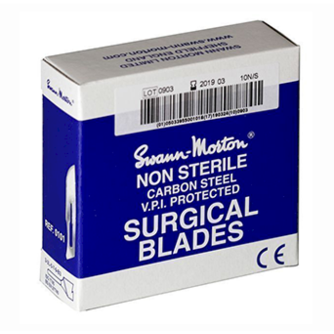 Scalpelmesjes Niet Steriel No:10