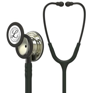 3M™ Littmann® Littmann Classic 3 Stethoscoop - Zwart Champagne borstuk en Smoke beugel - 5861