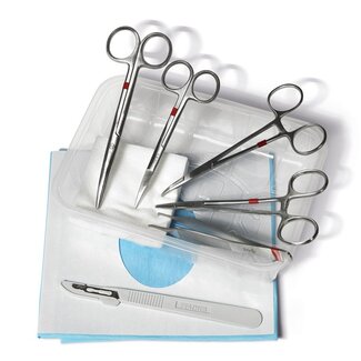 Chirurgische set - Steriel - 15 sets - Voor eenmalig gebruik