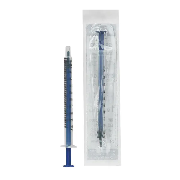 MediWare 3- Delige Tuberculinespuiten 1 ml - Met spaardoorn - 100 stuks