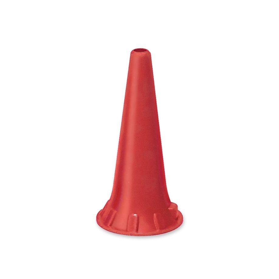 Disposable oortrechters Rood voor Fibralux otoscoop 2,5mm (50st.)