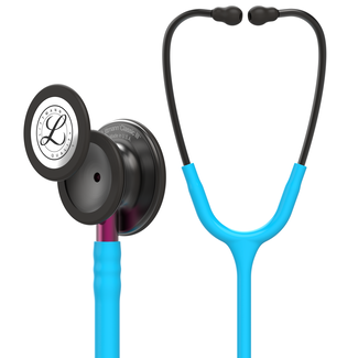 Littmann® Littmann® Classic III Stethoscoop - Turquoise Smoke Edition met roze steel - 5872