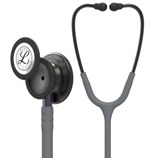 3M™ Littmann® 3M™ Littmann® Classic 3 Stethoscoop - Grijs Smoke Edition met paarse steel - 5873