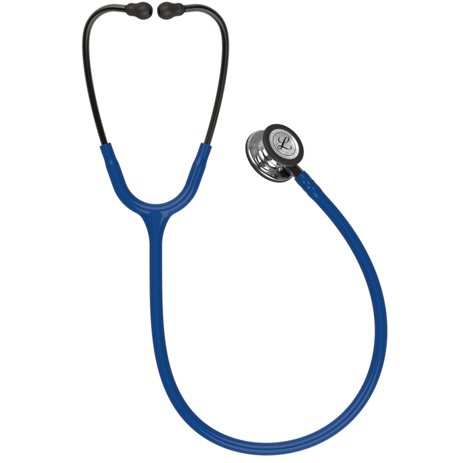 Littmann® Classic III Stethoscoop - Marine Blauw met Mirror borststuk en Smoke beugel 5863
