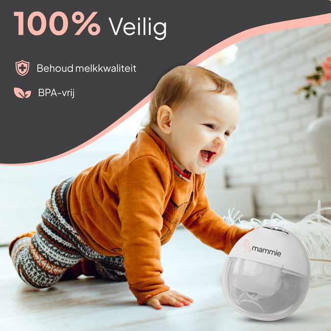 Mammie Draadloze Elektrische Borstkolf - Enkelzijdig