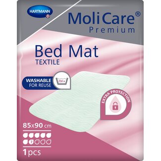 ​MoliCare® ​Herbruikbare textielonderlegger 85x90cm 7 drops