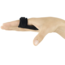 Vingerspalk Pro-T - vinger stabilisator met klittenbandsluiting - zwart