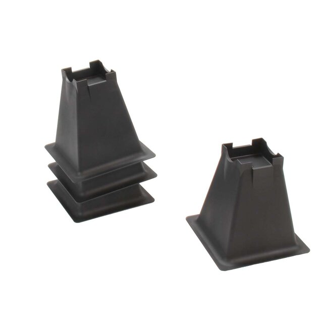 Bedverhogers huren - set van vier  stuks