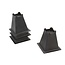 Bedverhogers huren - set van vier  stuks