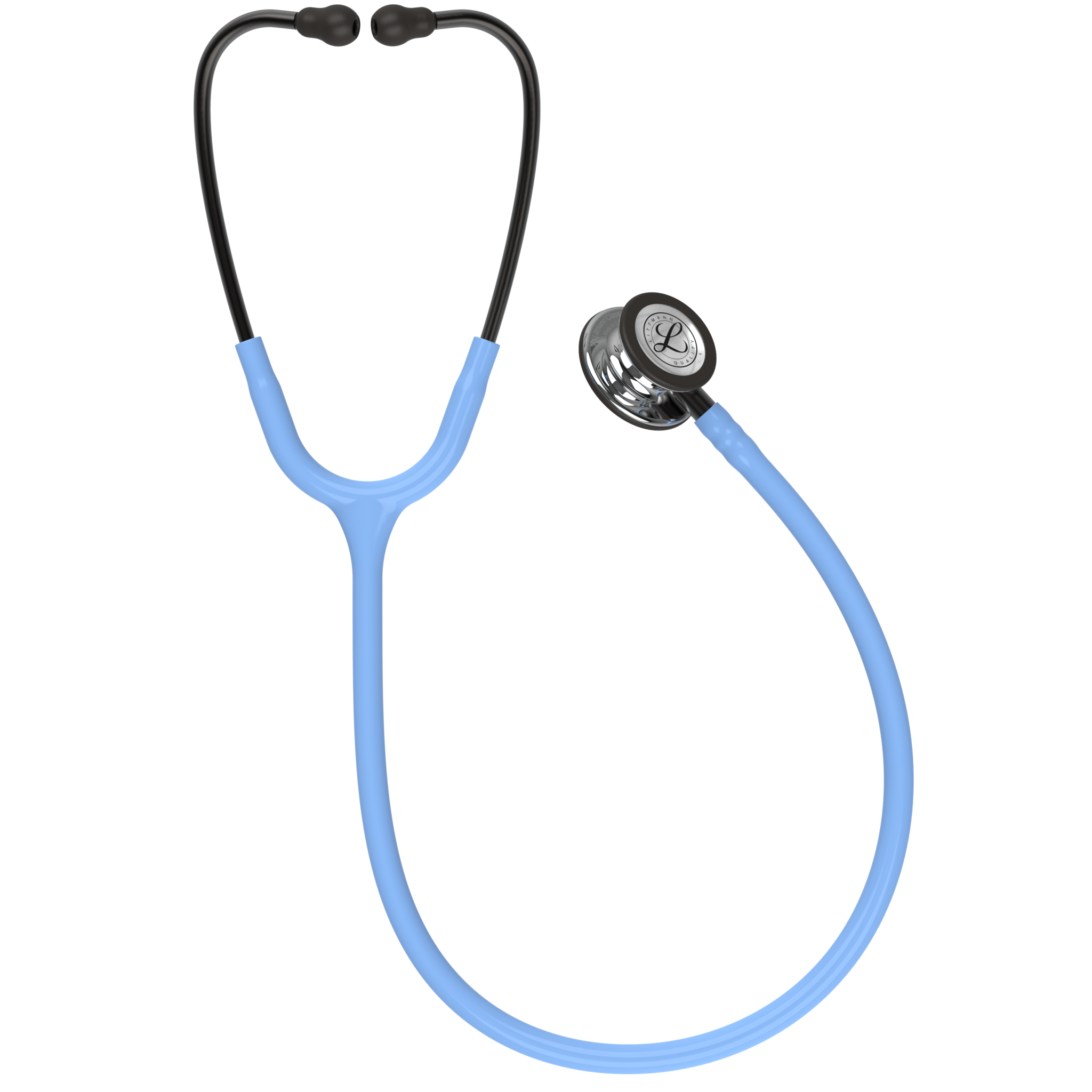 Littmann® Classic III Stethoscoop - Hemels Blauw met Mirror borstuk en Smoke beugel 5959, foto 3 van 6