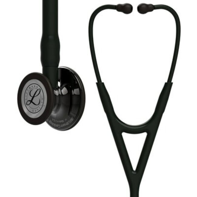 Littmann® Cardiology IV Stethoscoop -Black Smoke Edition - Mirror Finish Chestpiece- 6232