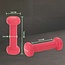 Vinyl Dumbbells  - 0,5 Kg. Gewichten - Roze - Set 2 stuks