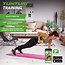 Vinyl Dumbbells  -  3 Kg. Gewichten - Rood - Set 2 stuks