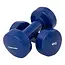 TUNTURI Vinyl Dumbbells  -  4 Kg. Gewichten - Blauw - Set 2 stuks