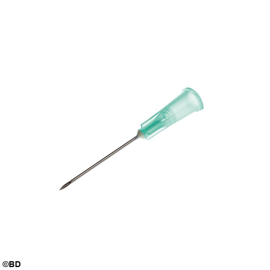 BD Injectienaald Microlance 21G x 1 0,80x25mm (Groen) 100 st.