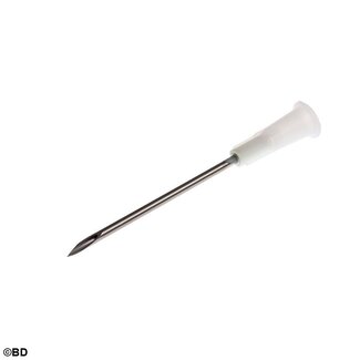 BD Injectie/optreknaald Microlance 16G x 1 1/2  1,60x40mm (Wit) 100 st.