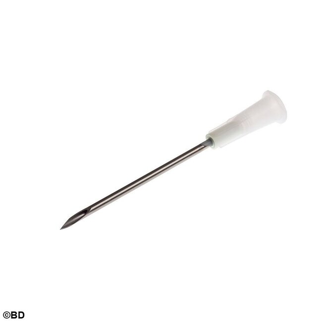 BD Injectie/optreknaald Microlance 16G x 1 1/2  1,60x40mm (Wit) 100 st.