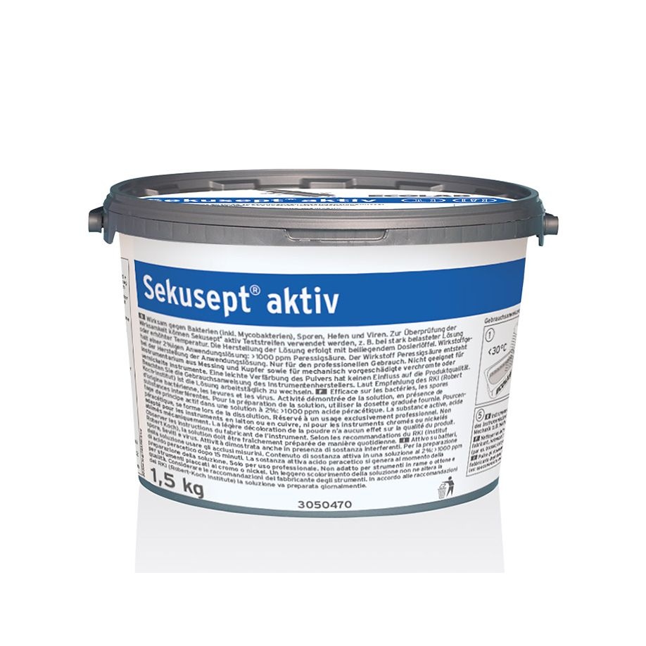 Ecolab Sekusept aktiv instrumentendesinfectie 1,5kg.