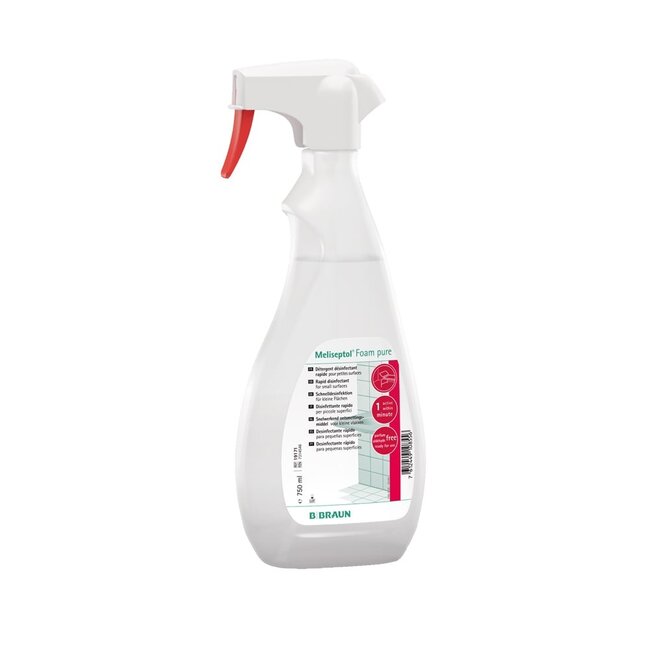 B Braun Meliseptol Foam Oppervlakte Desinfectans 750ml