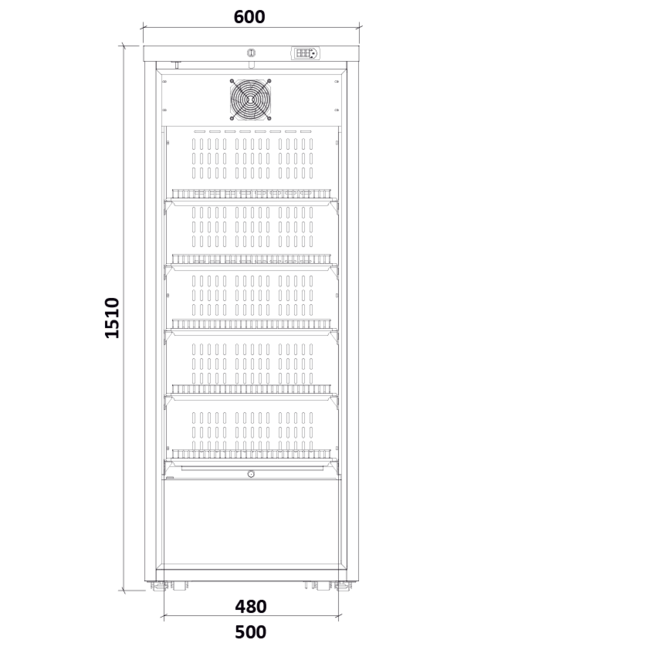 Medifridge Medicijnkoelkast Medifridge MF350L 2.0 De ideale koelkast voor de grotere huisartsenpraktijk